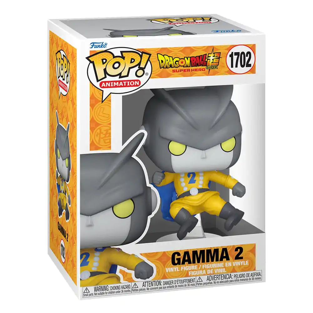 Dragon Ball Super: Super Hero Funko POP! Animation Vinyl figura Gamma 2 9 cm termékfotó