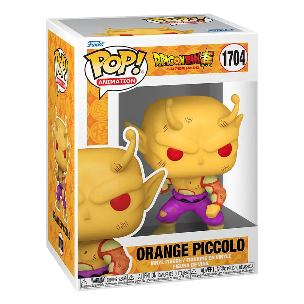 Dragon Ball Super: Super Hero Funko POP! Animation Vinyl figura Orange Piccolo 9 cm termékfotó