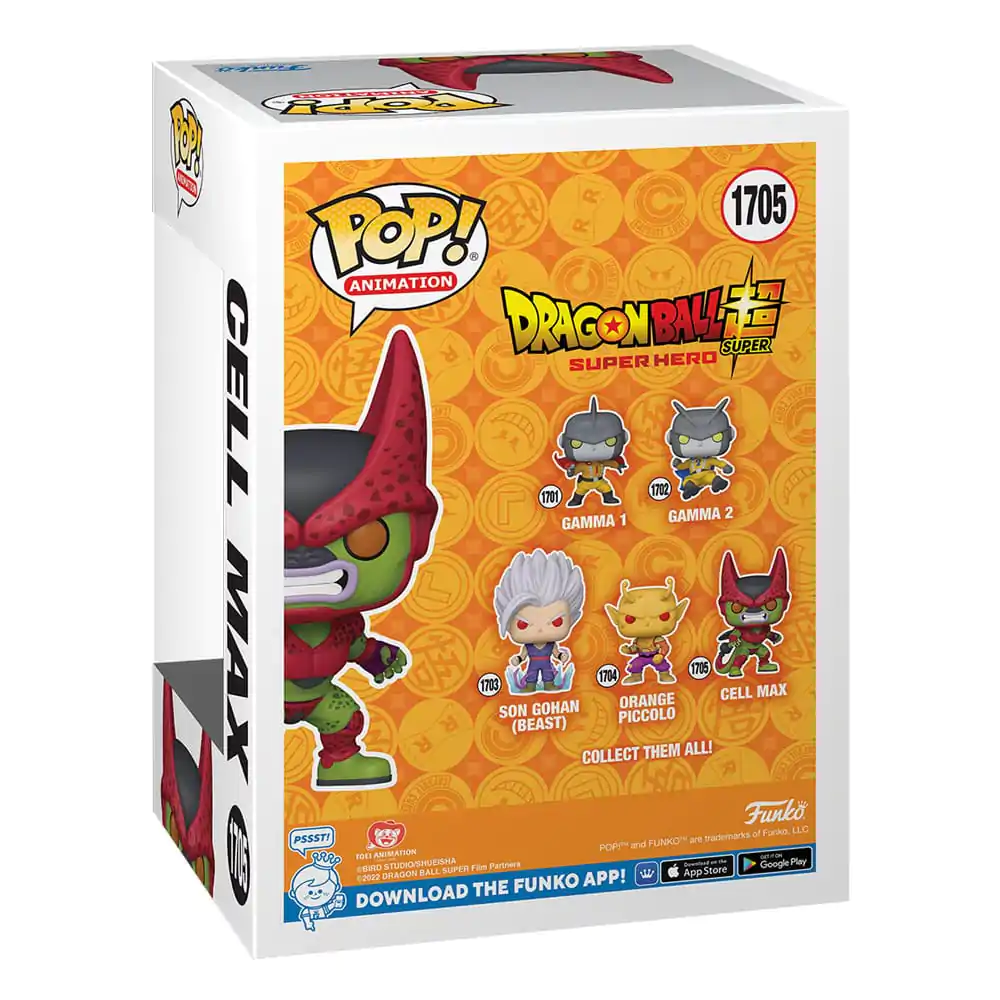 Dragon Ball Super: Super Hero Funko POP! Vinyl figura Cell Max 9 cm termékfotó