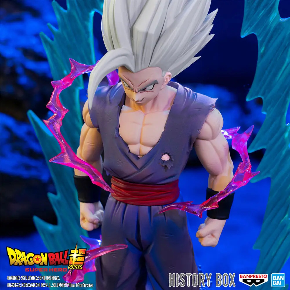 Dragon Ball Super Super Hero History Box Gohan Beast figura 12cm termékfotó