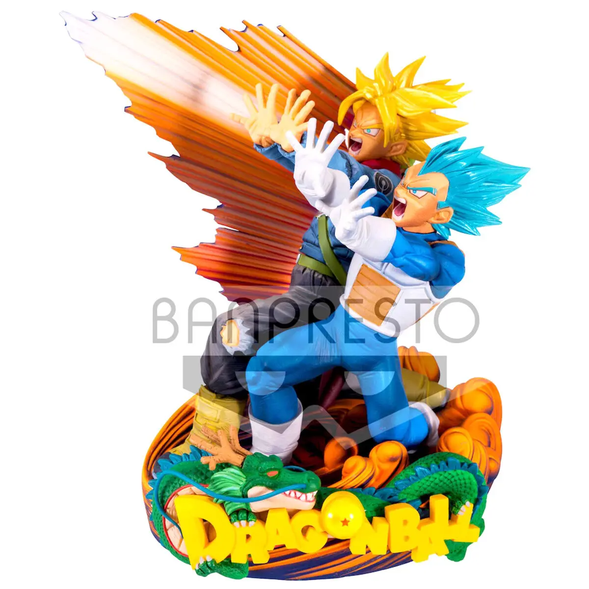 Dragon Ball Super - Super Master Star Diorama Vegeta &amp; Trunks figura 20cm termékfotó