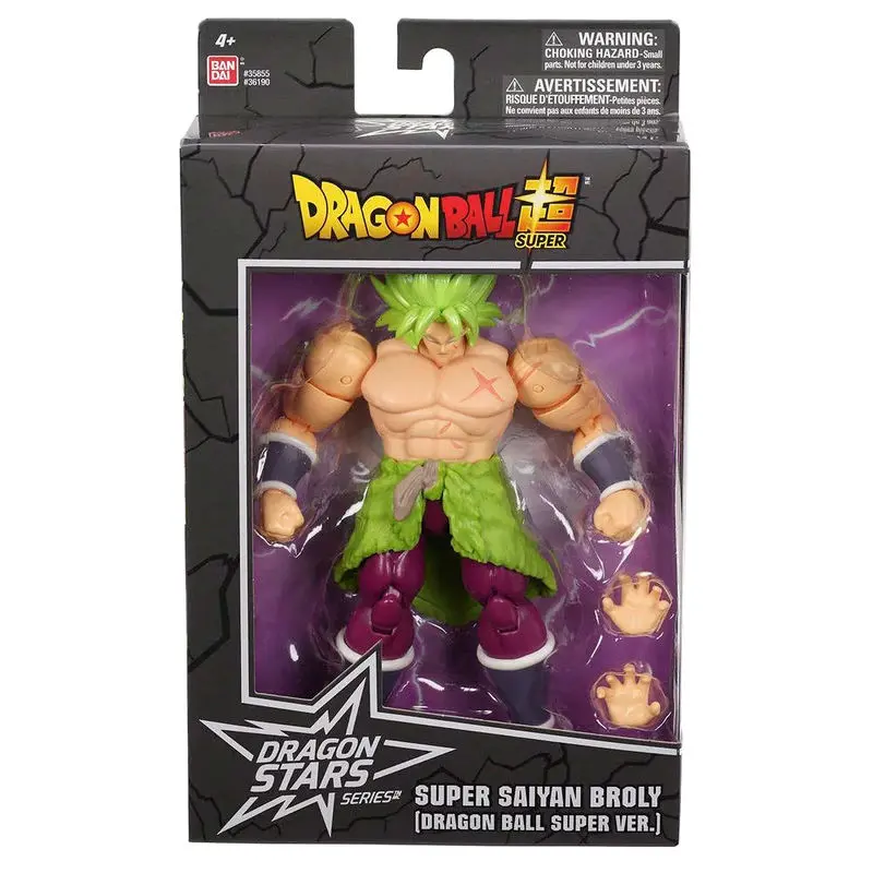Dragon Ball Super Szuper Csillagharcos Broly deluxe figura termékfotó