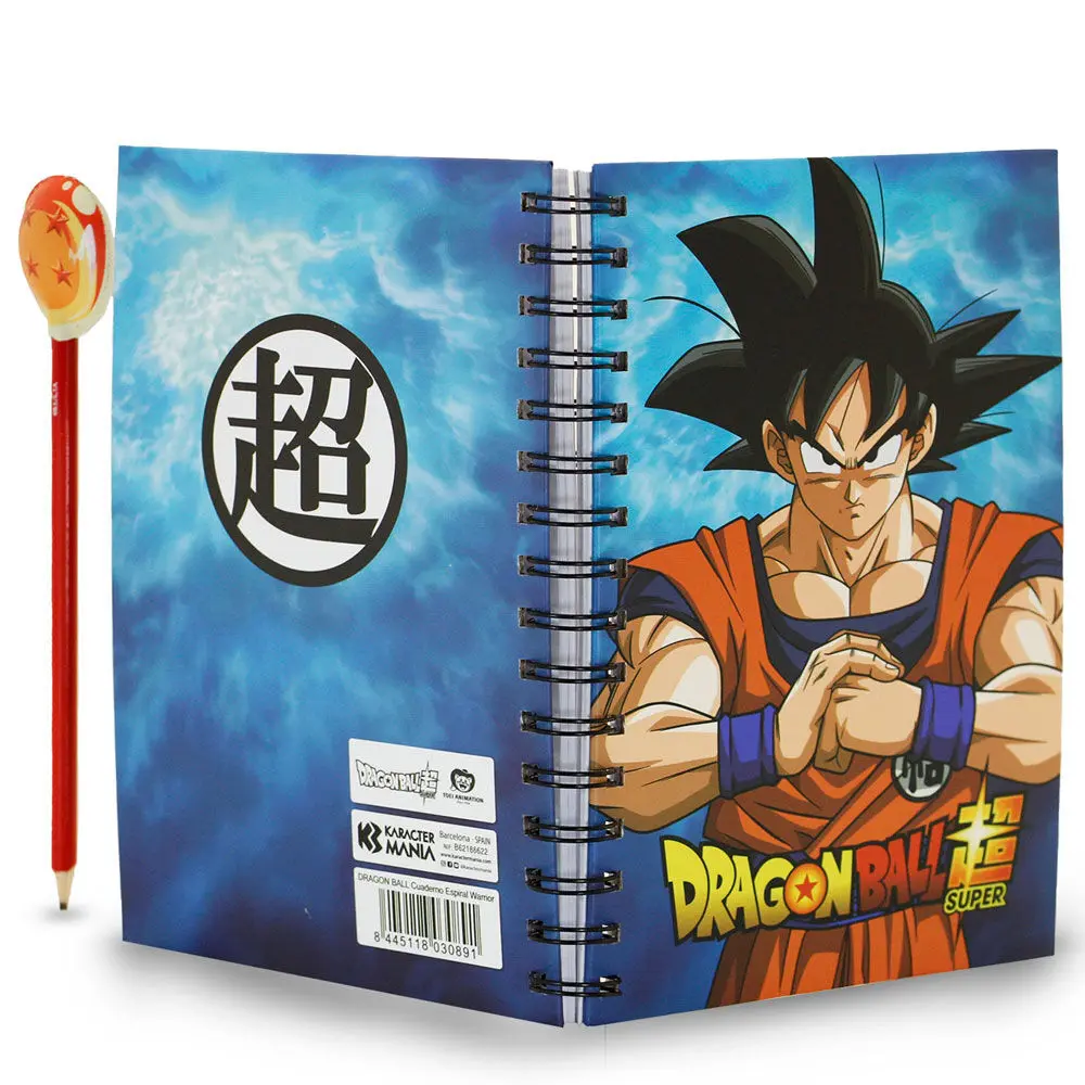 Dragon Ball Super Warrior csomag jegyzetfüzet + ceruza termékfotó