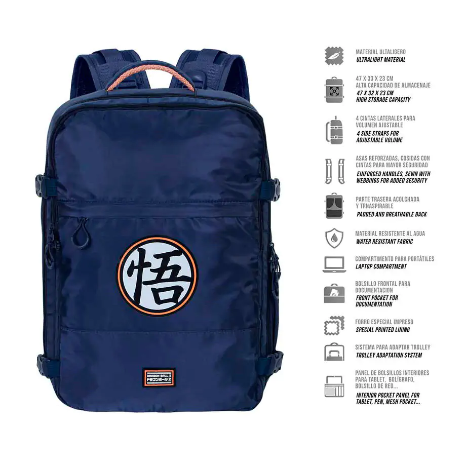 Dragon Ball Symbol backpack 49cm termékfotó