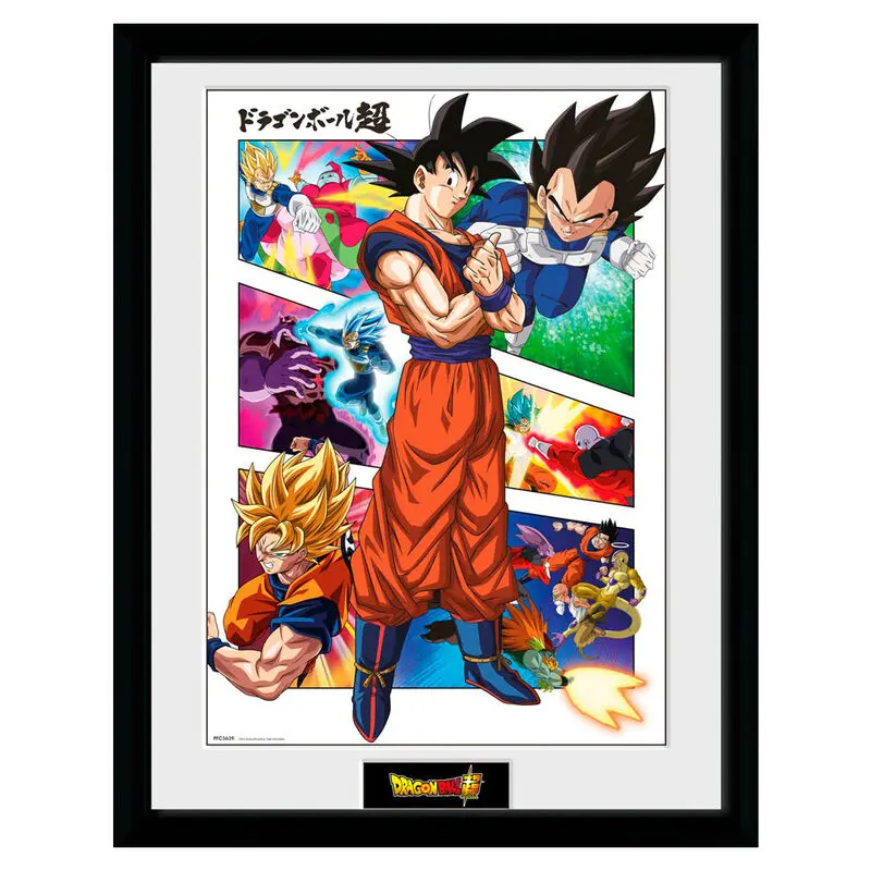 Dragon Ball Szuper Panelek Bekeretezett Fotó termékfotó