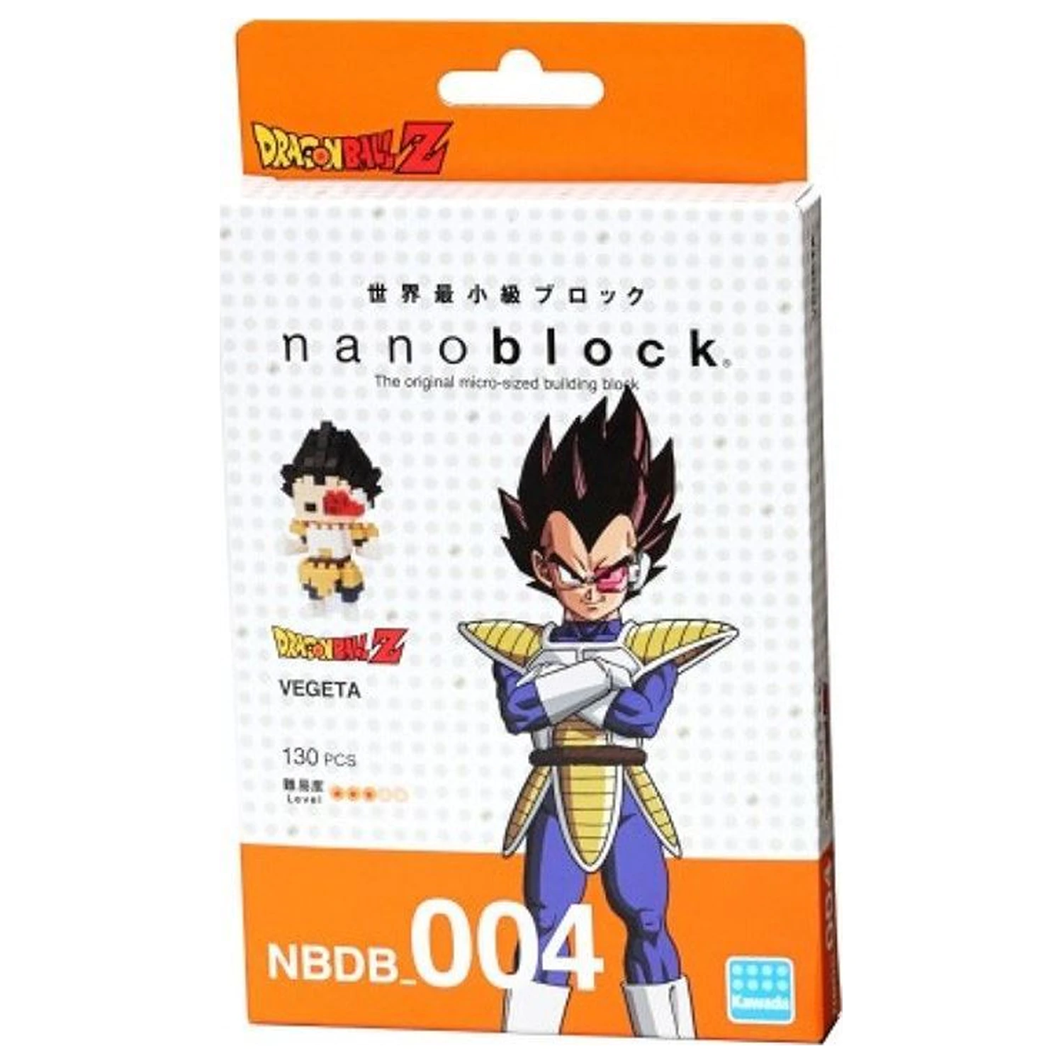 Dragon Ball Vegeta figura Nanoblock 10cm termékfotó