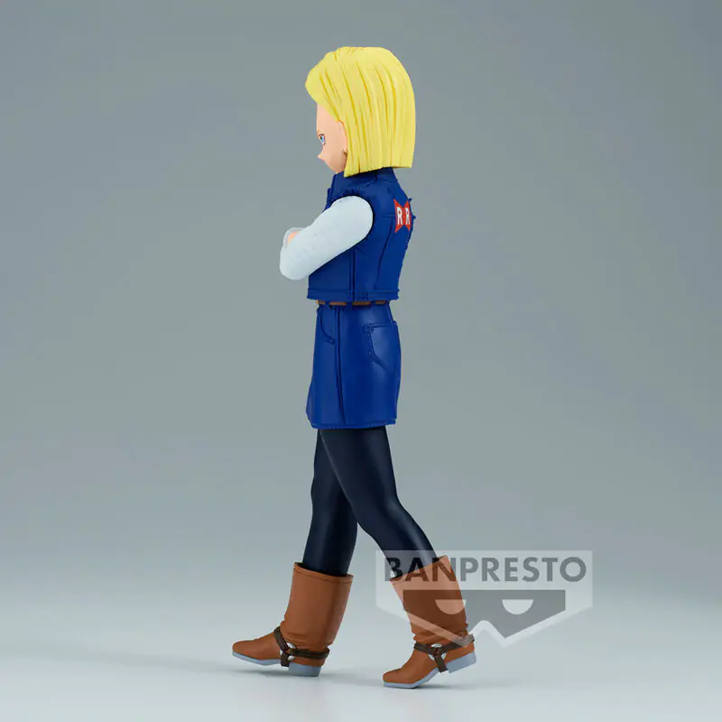 Dragon Ball Z Android 18 Solid Edge Work figura 17cm termékfotó