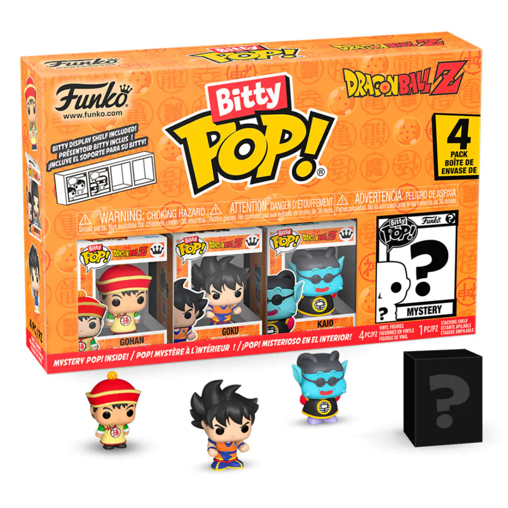 Dragon Ball Z Bitty Funko POP! Vinyl figura 4 db-os csomag Cell 2,5 cm termékfotó