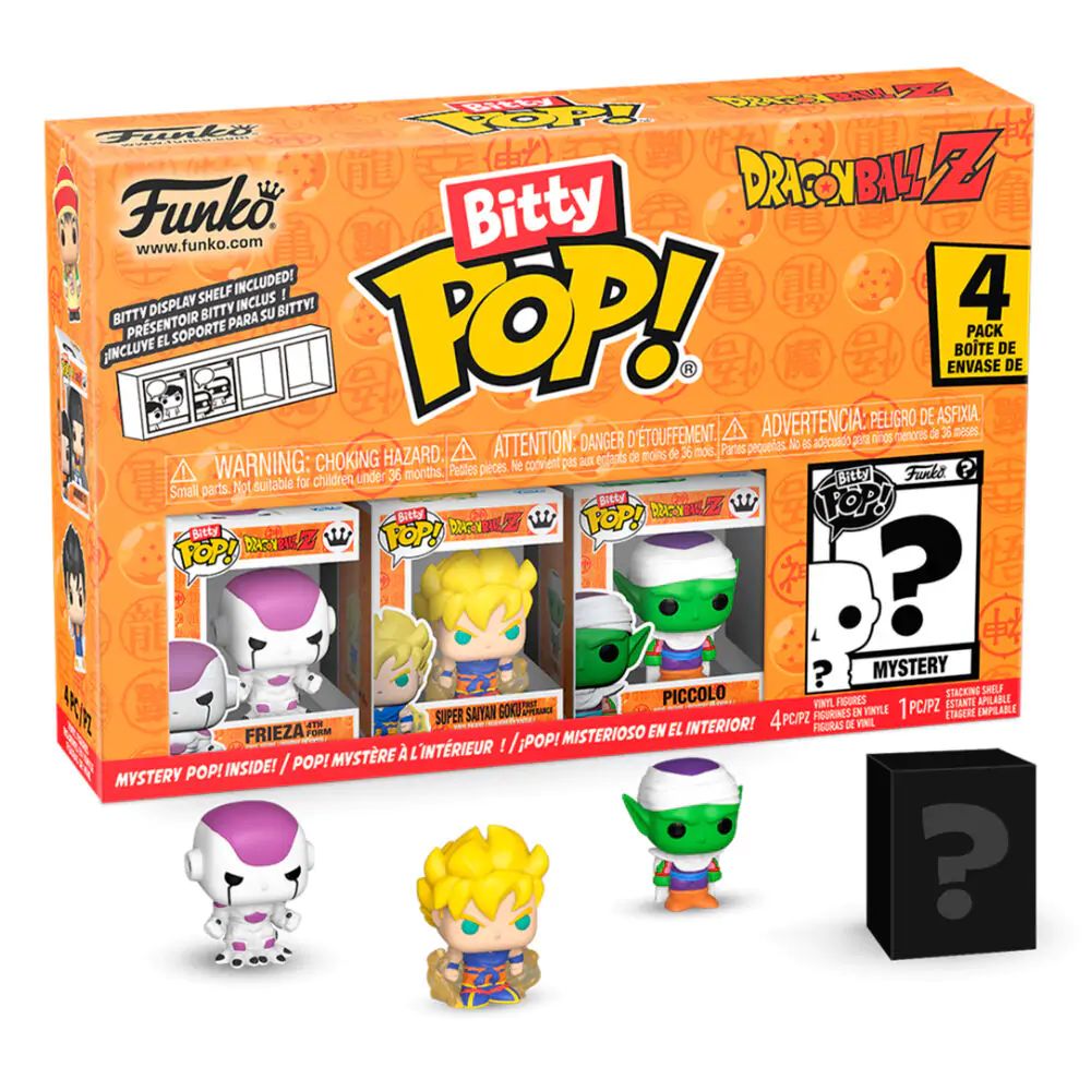 Dragon Ball Z Bitty Funko POP! Vinyl figura 4 db-os csomag Kid Buu termékfotó