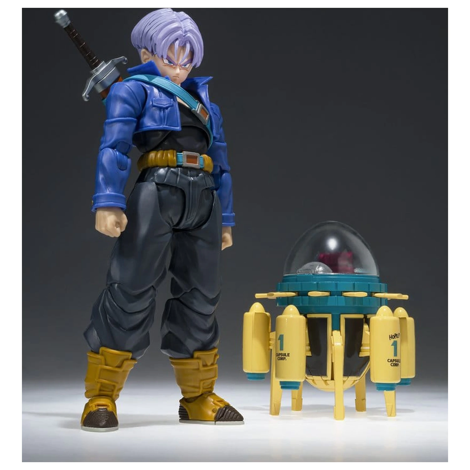 Dragon Ball Z Changearts akciófigura Hoi-Poi Capsule No. 433 Trunks's Time Machine 8 cm termékfotó