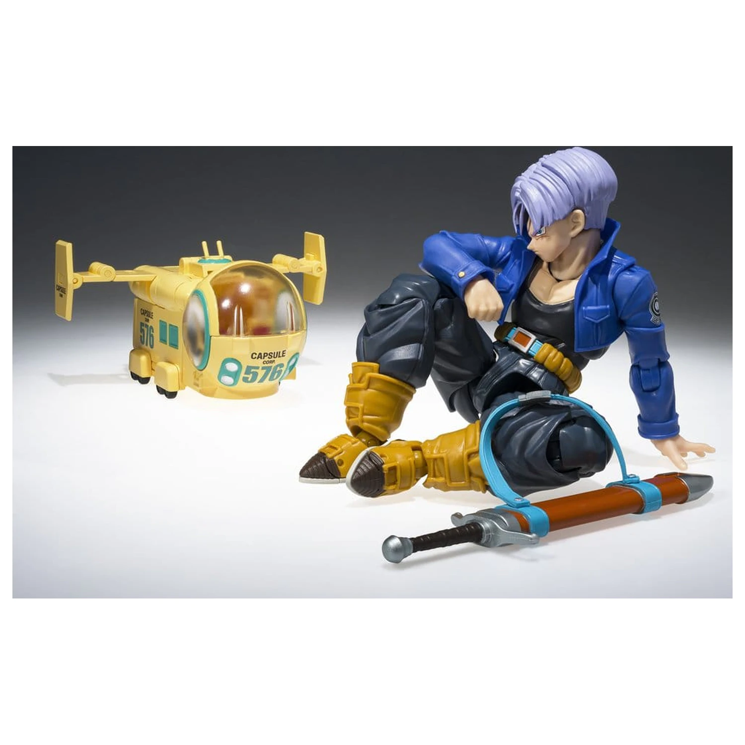 Dragon Ball Z Changearts akciófigura Hoi-Poi Capsule No. 576 Bulma's Airplane 8 cm termékfotó