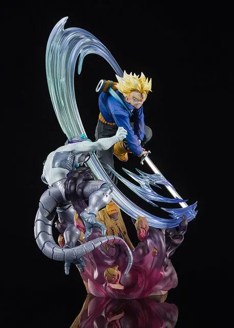 Dragon Ball Z FiguartsZERO (Extra Battle) Super Saiyan Trunks The second Super Saiyan PVC szobor figura 28 cm termékfotó