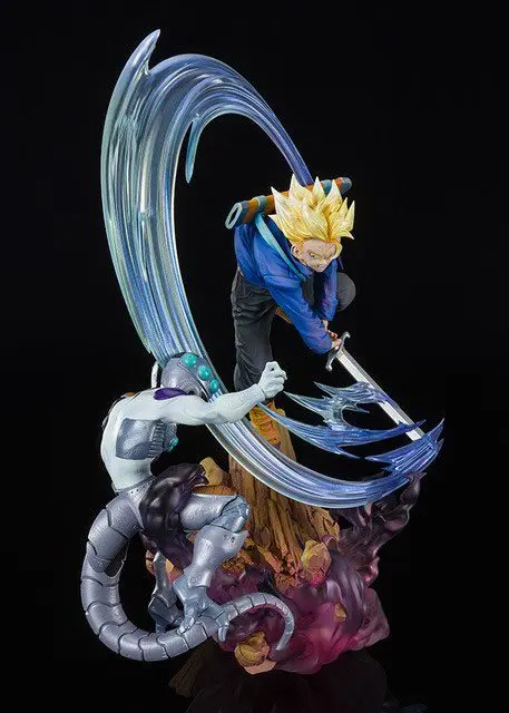 Dragon Ball Z FiguartsZERO (Extra Battle) Super Saiyan Trunks The second Super Saiyan PVC szobor figura 28 cm termékfotó