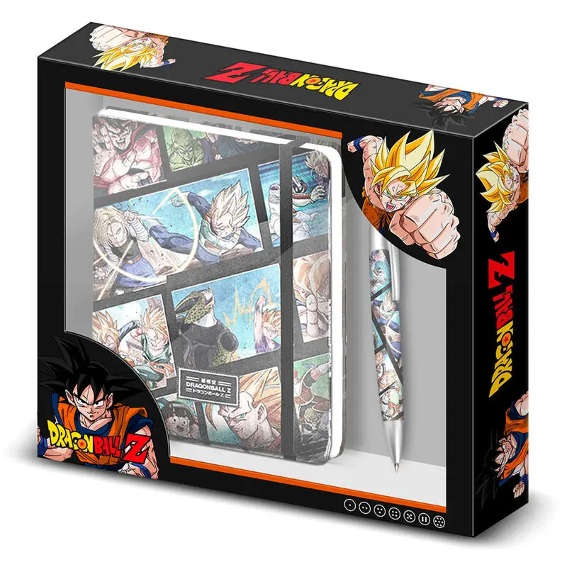 Dragon Ball Z Frames csomag napló + toll termékfotó