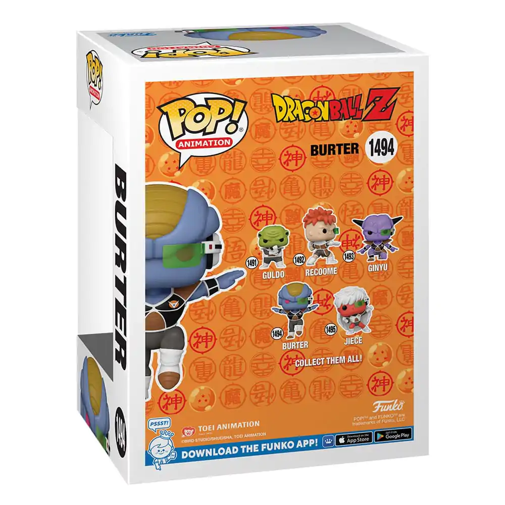 Dragon Ball Z Funko POP! Animation Vinyl figura Burter 9 cm termékfotó