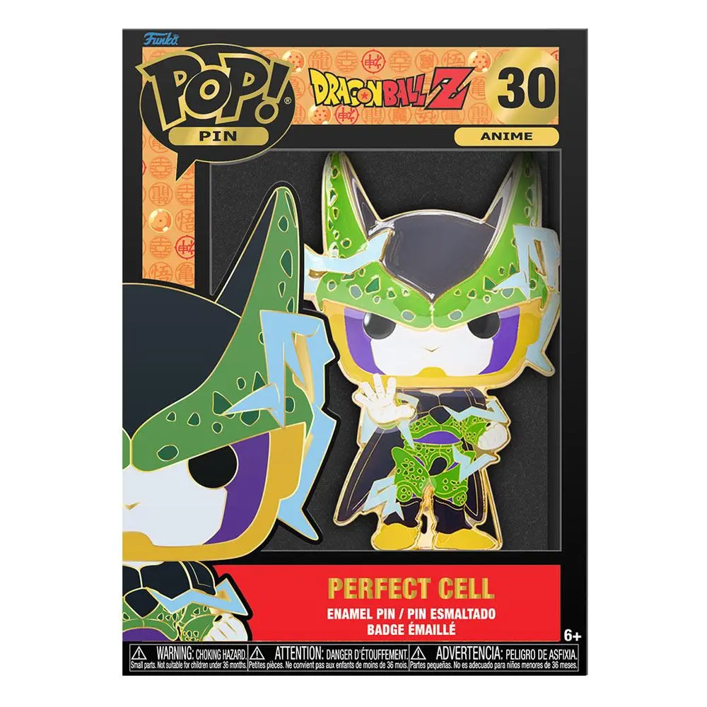 Dragon Ball Z Funko POP! Enamel Pin Perfect Cell kitűző 10 cm termékfotó