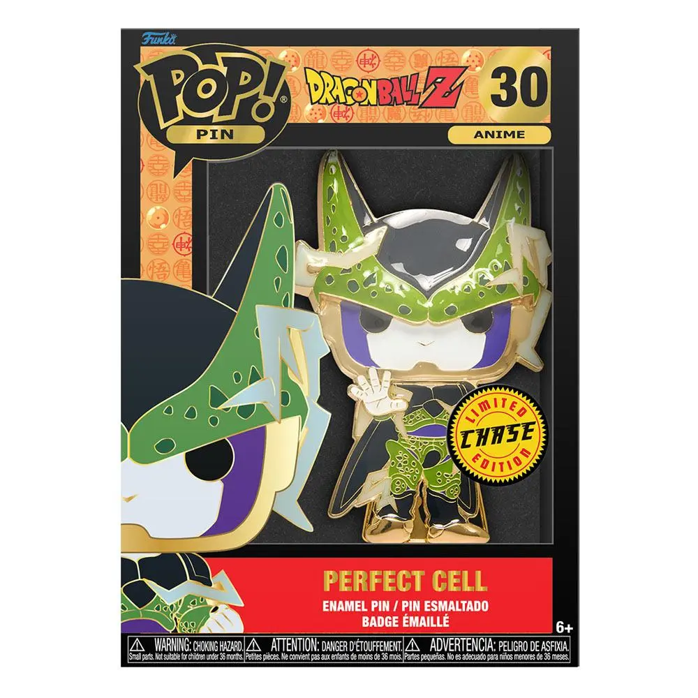 Dragon Ball Z Funko POP! Enamel Pin Perfect Cell kitűző 10 cm termékfotó