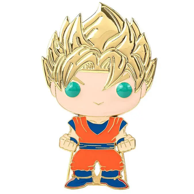 Dragon Ball Z Goku Big Enamel POP kitűző 10cm termékfotó