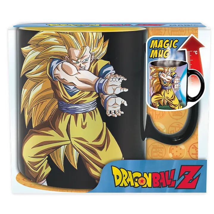 Dragon Ball Z Goku Kamehameha hőre változó bögre 460ml termékfotó