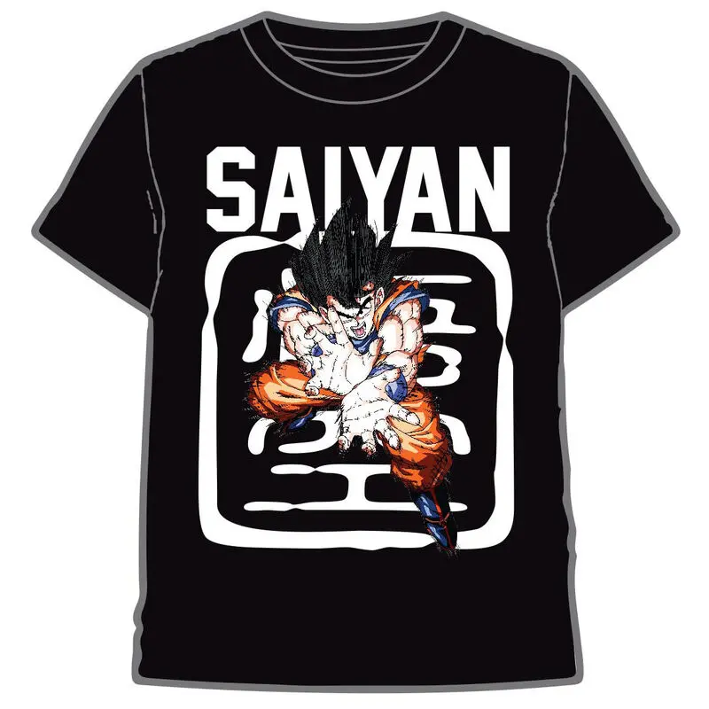 Dragon Ball Z Goku saiyan gyerek póló termékfotó