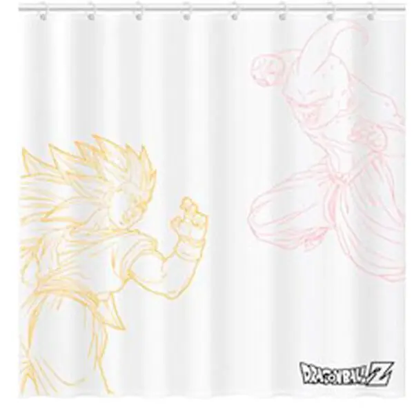 Dragon Ball Z Goku Super Saiyan &amp; Majin Boo zuhanyfüggöny termékfotó