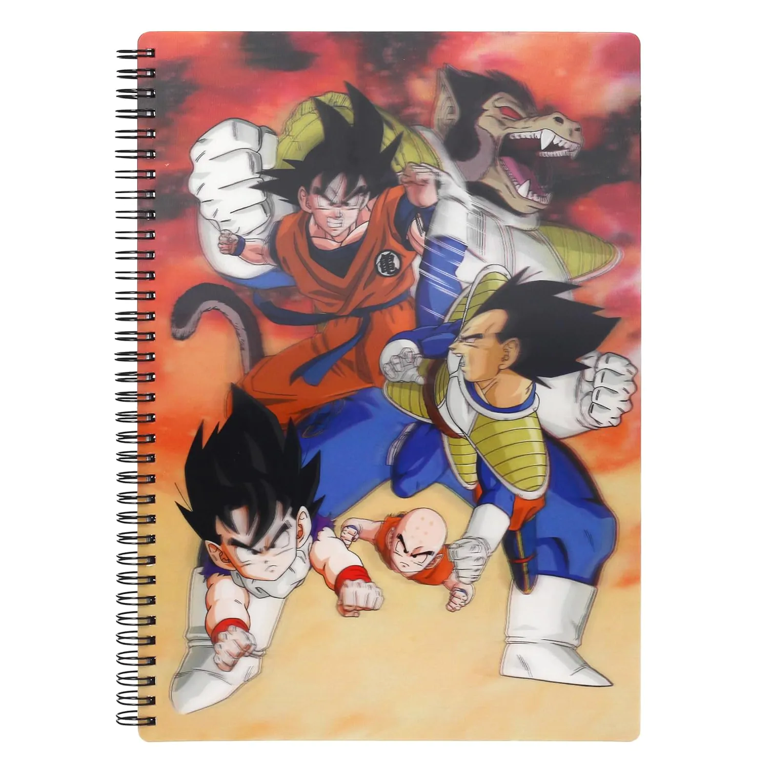 Dragon Ball Z Goku vs Vegeta A4 jegyzetfüzet termékfotó