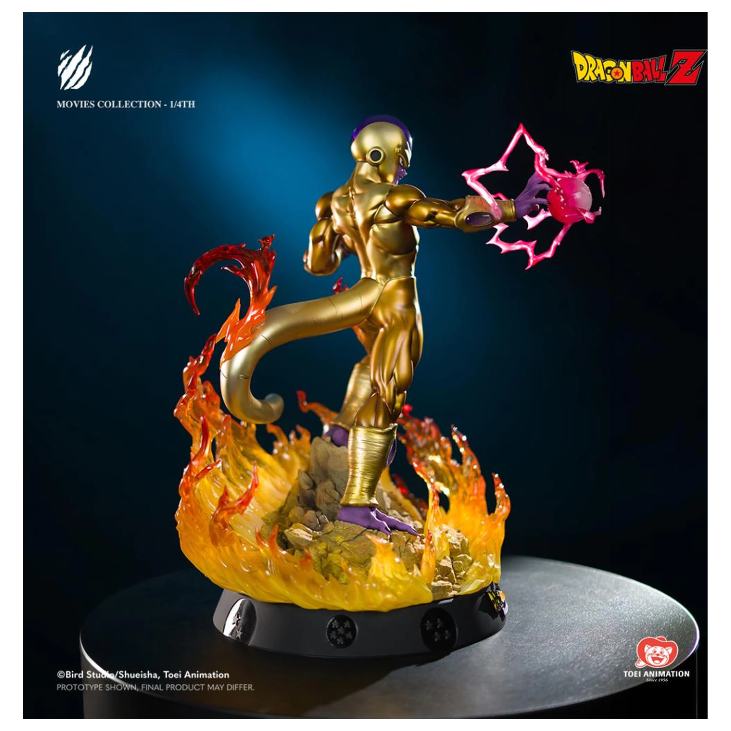Dragon Ball Z - Golden Frieza szobor figura Movie Collection by Tsume 49cm termékfotó