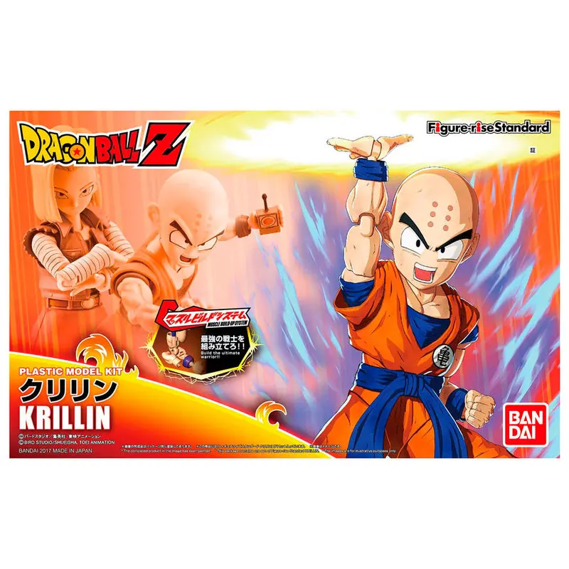 Dragon Ball Z Krillin modell készlet figura 14cm termékfotó