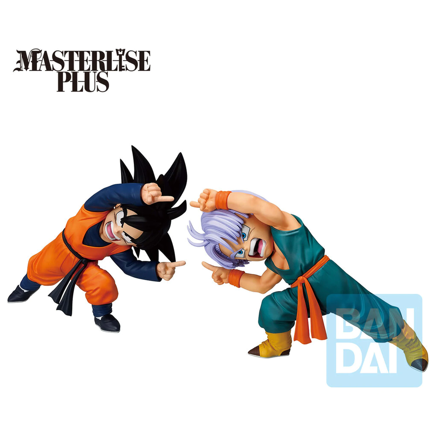 Dragon Ball Z Masterlise Battle of the Super Saiyan Son Goten & Trunks Ichibansho figura csomag 9cm termékfotó