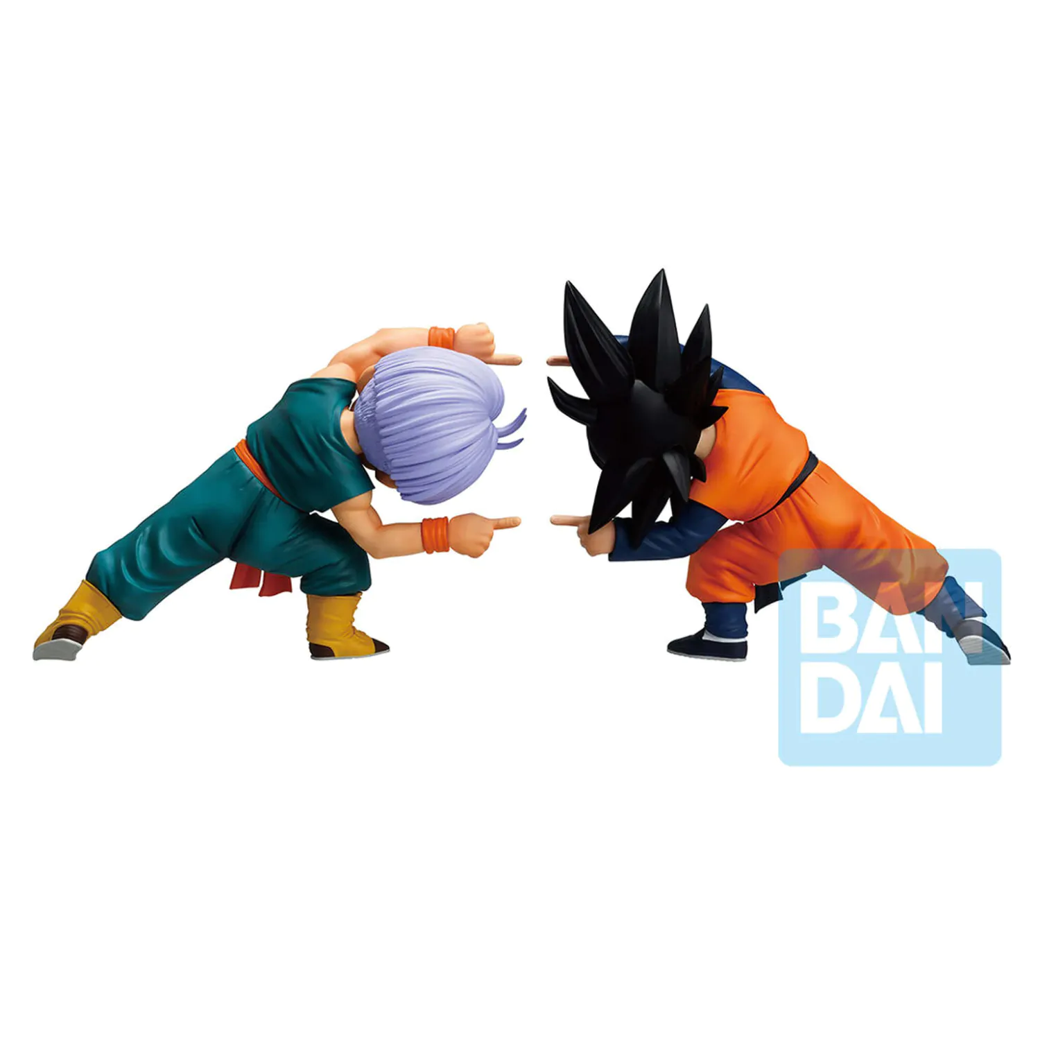 Dragon Ball Z Masterlise Battle of the Super Saiyan Son Goten & Trunks Ichibansho figura csomag 9cm termékfotó