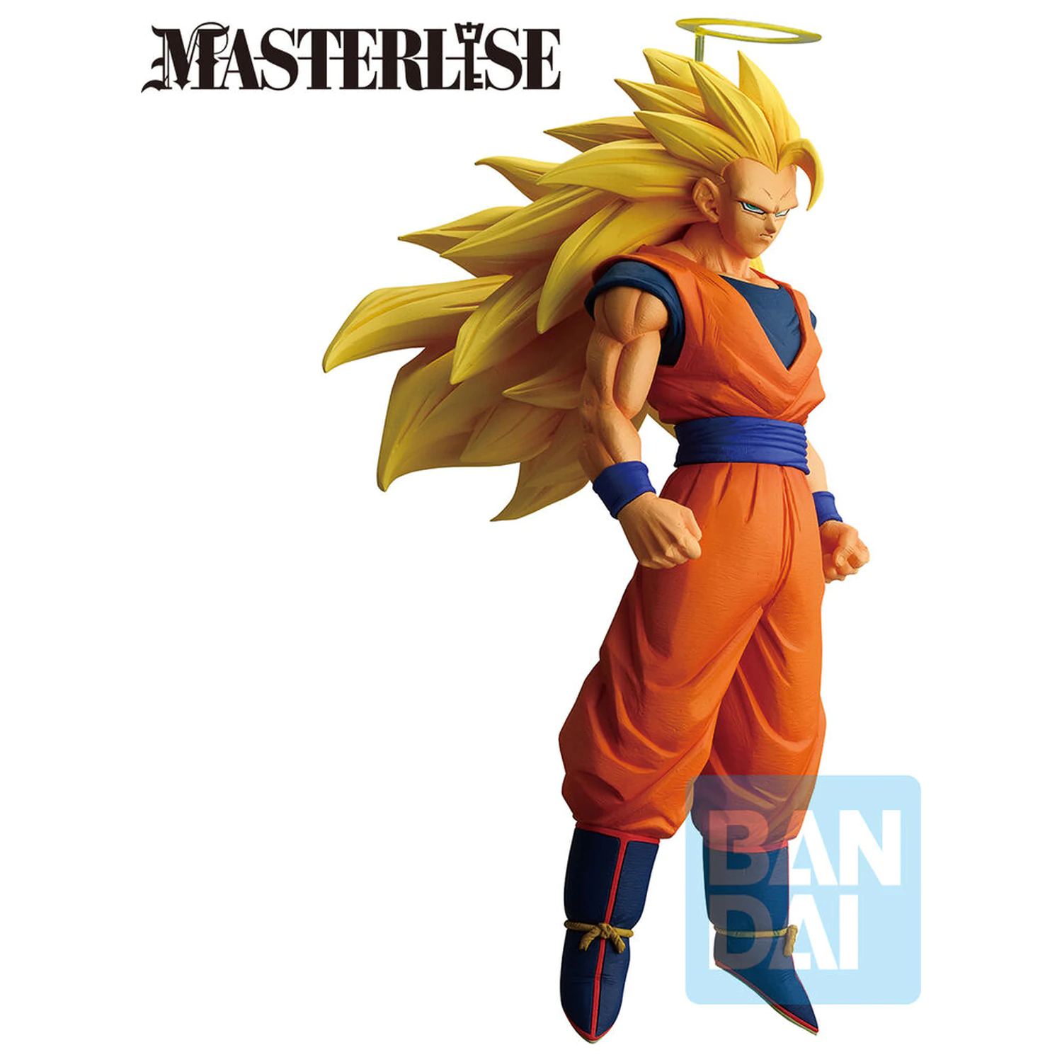 Dragon Ball Z Masterlise Battle of the Super Saiyan - Super Saiyan 3 Son Goku Ichibansho figura 25cm termékfotó