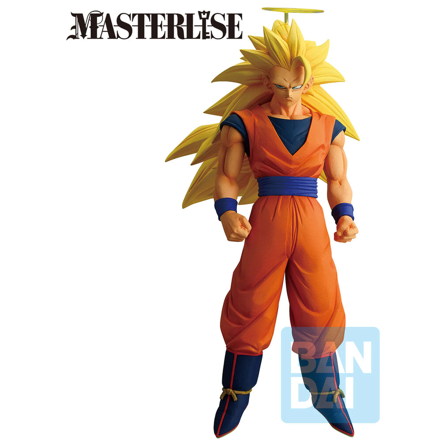 Dragon Ball Z Masterlise Battle of the Super Saiyan - Super Saiyan 3 Son Goku Ichibansho figura 25cm termékfotó