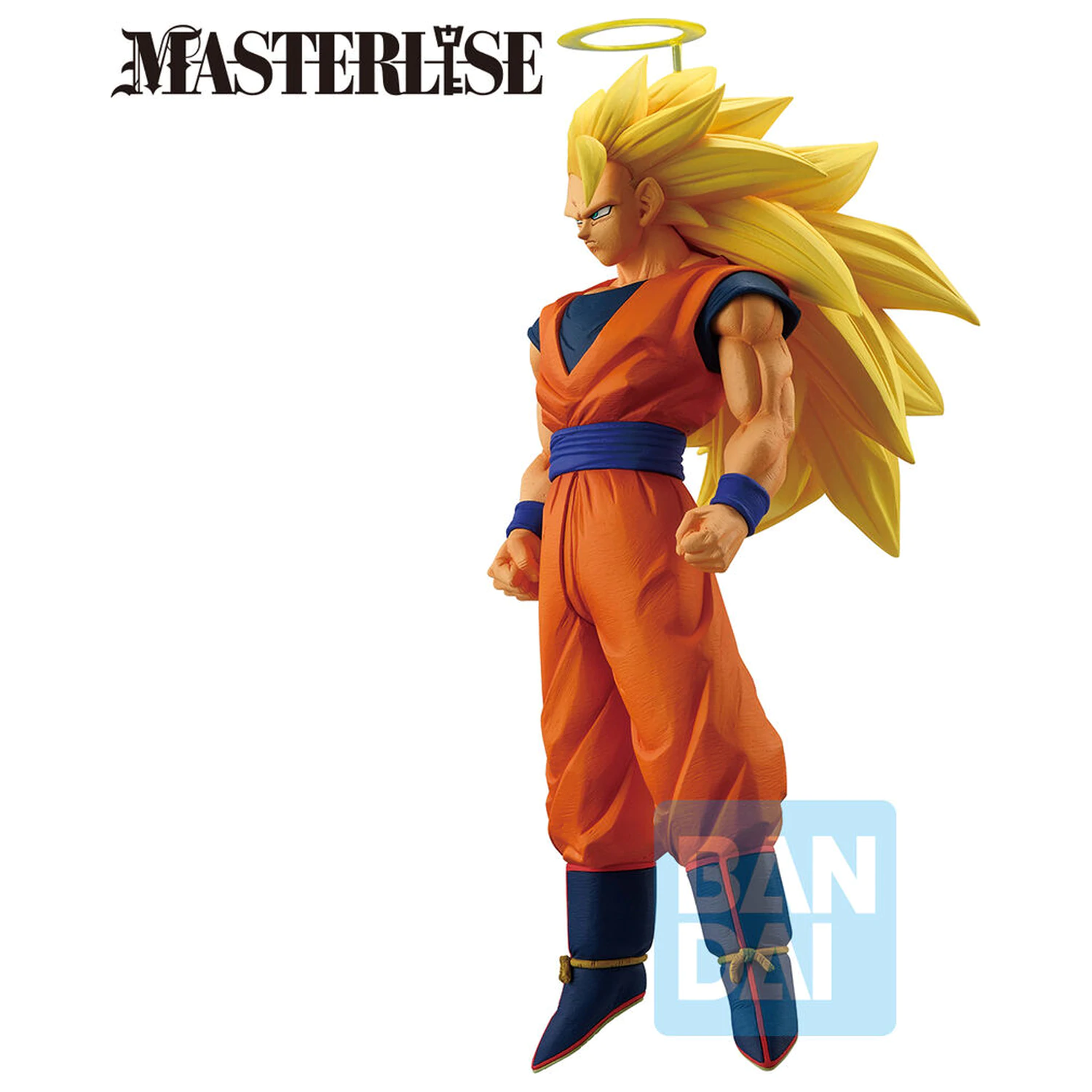 Dragon Ball Z Masterlise Battle of the Super Saiyan - Super Saiyan 3 Son Goku Ichibansho figura 25cm termékfotó