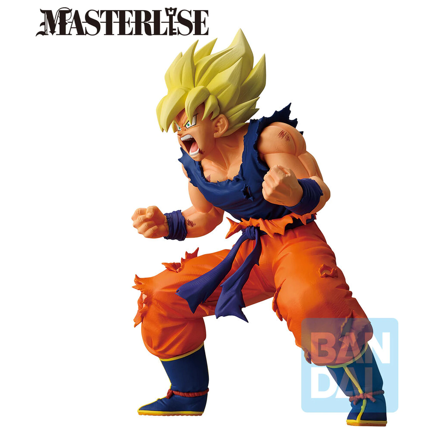 Dragon Ball Z Masterlise Battle of the Super Saiyan - Super Saiyan Son Goku Ichibansho figura 19cm termékfotó