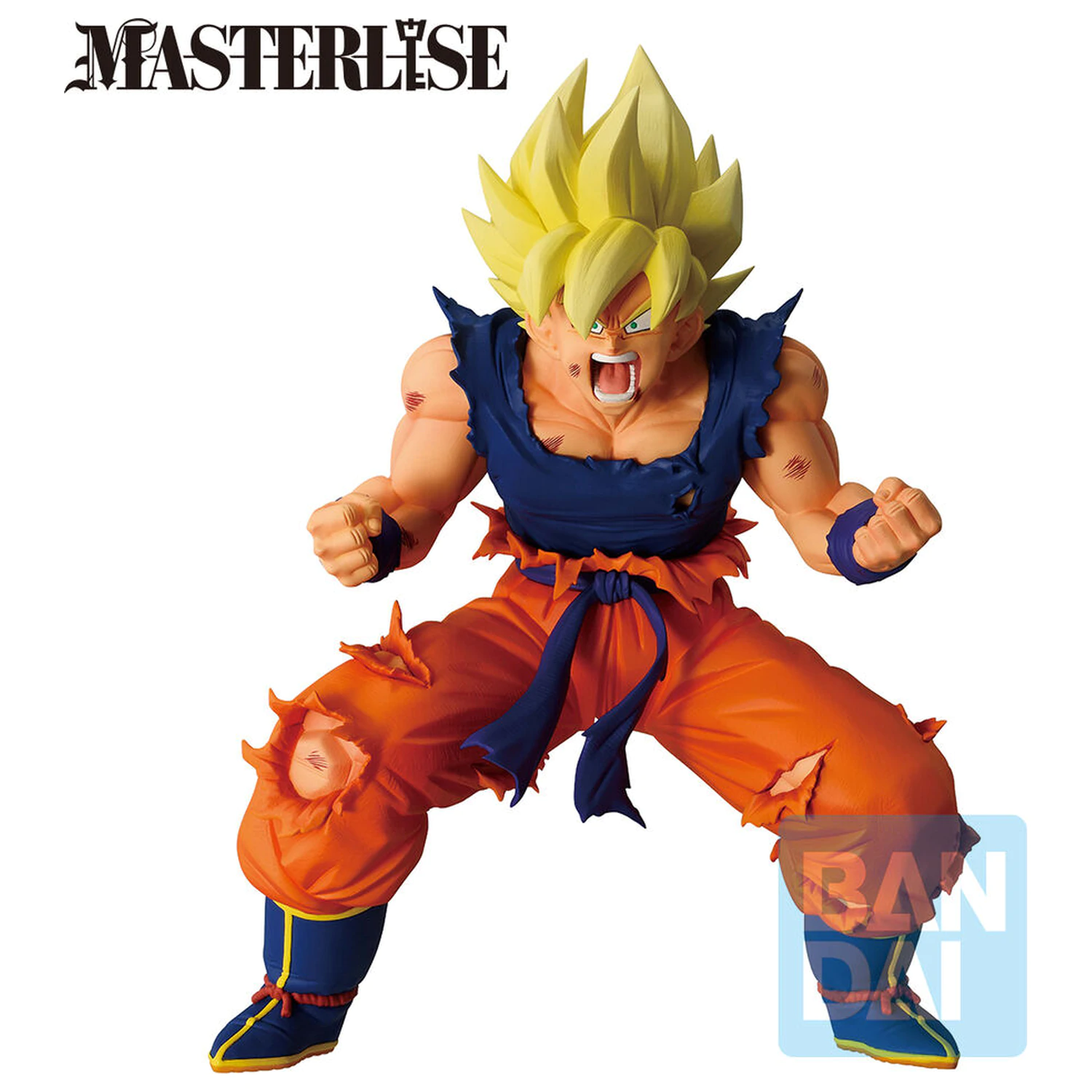 Dragon Ball Z Masterlise Battle of the Super Saiyan - Super Saiyan Son Goku Ichibansho figura 19cm termékfotó