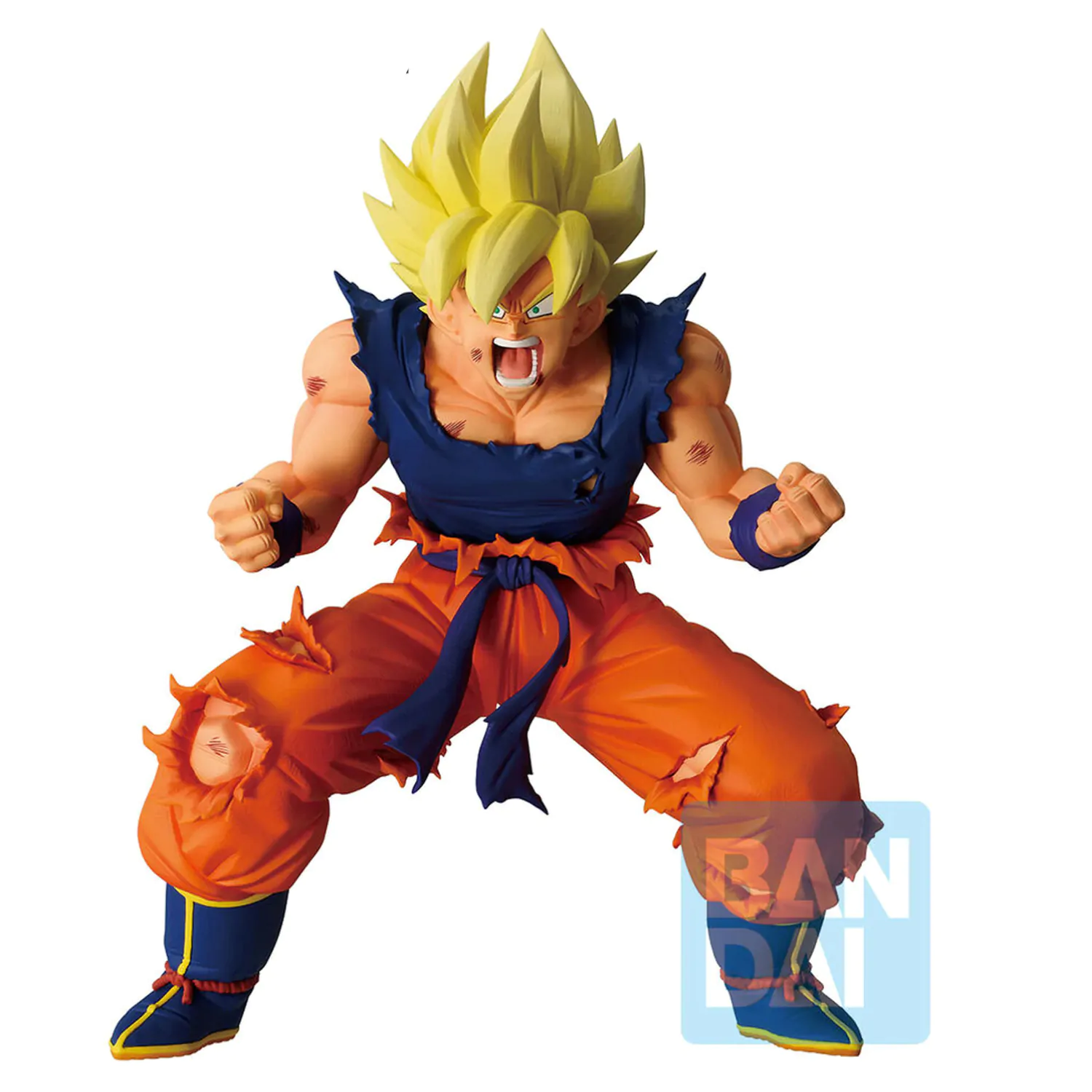 Dragon Ball Z Masterlise Battle of the Super Saiyan - Super Saiyan Son Goku Ichibansho figura 19cm termékfotó