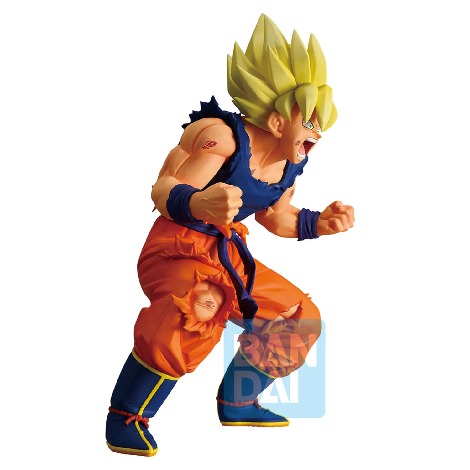 Dragon Ball Z Masterlise Battle of the Super Saiyan - Super Saiyan Son Goku Ichibansho figura 19cm termékfotó