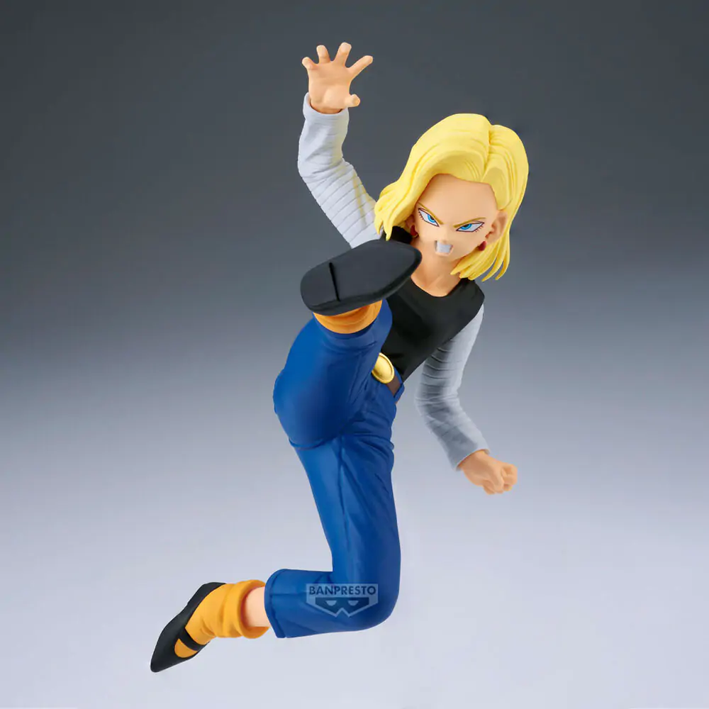 Dragon Ball Z Match Makers Android 18 & Mr. Satan 2db-os figura csomag 11-8cm termékfotó