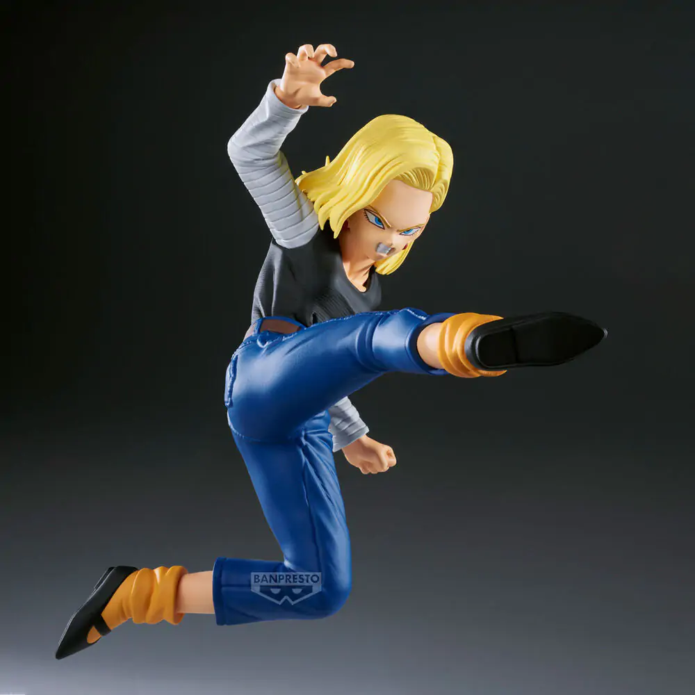 Dragon Ball Z Match Makers Android 18 & Mr. Satan 2db-os figura csomag 11-8cm termékfotó