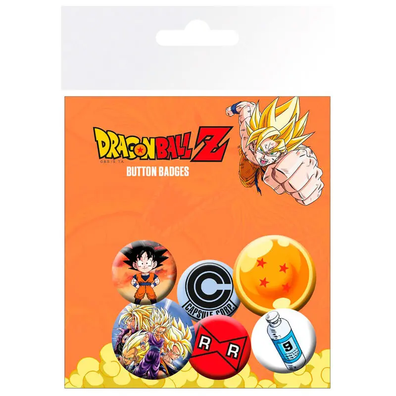 Dragon Ball Z Mix kitűző csomag termékfotó