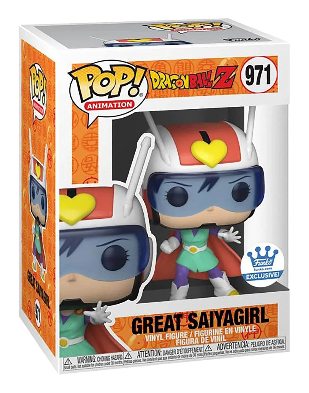 Dragon Ball Z POP! Animation Vinyl figura Great Saiyagirl Exkluzív 9 cm termékfotó