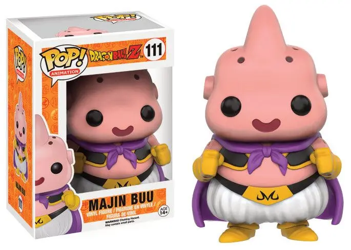 Dragon Ball Z POP! Animation Vinyl Majin Buu figura 9 cm termékfotó