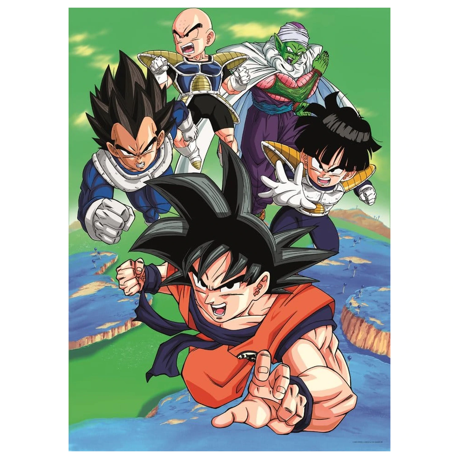 Dragon Ball Z puzzle 1000db-os termékfotó