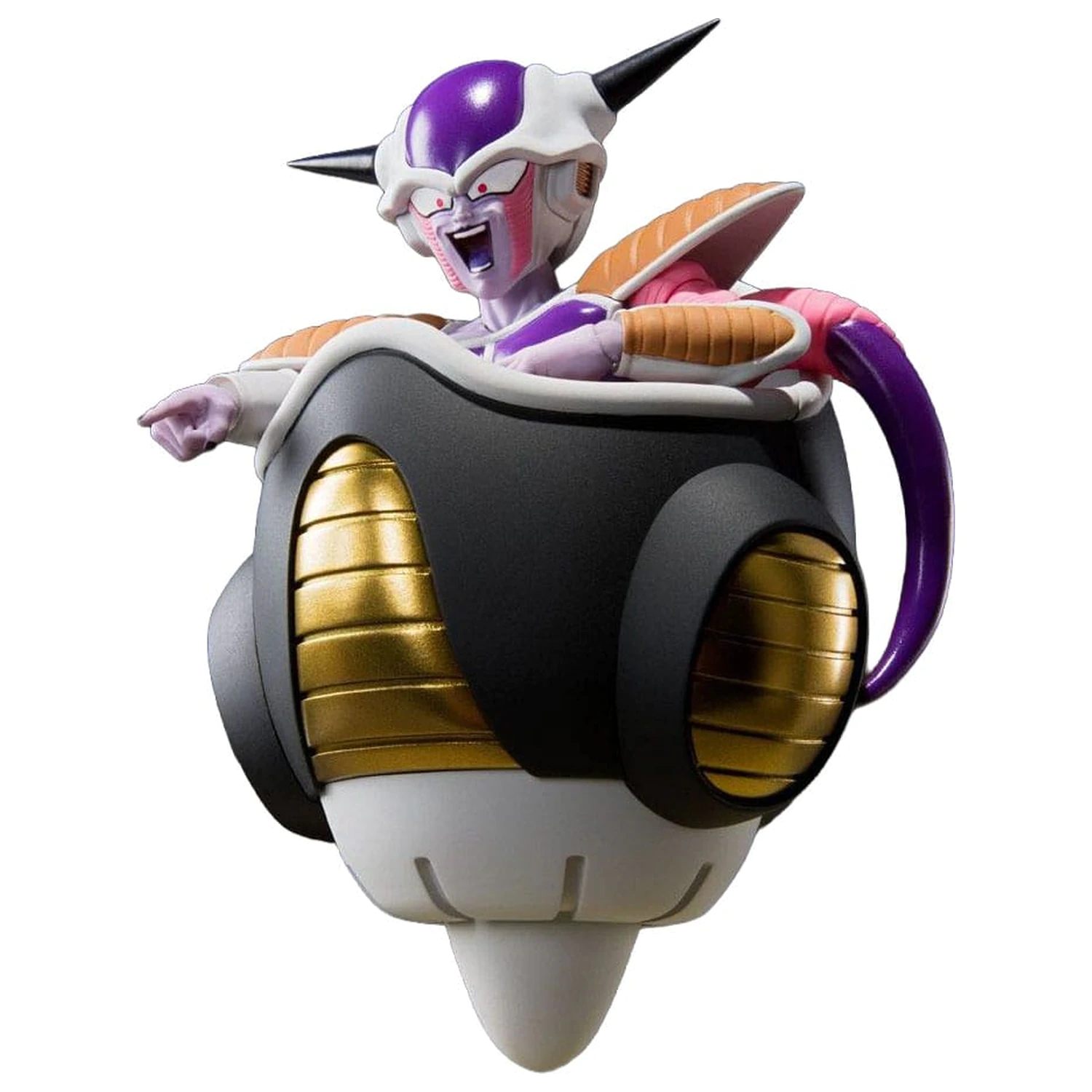 Dragon Ball Z S.H. Figuarts akciófigura Frieza (First Form) & Frieza Pod Reissue 11 cm termékfotó