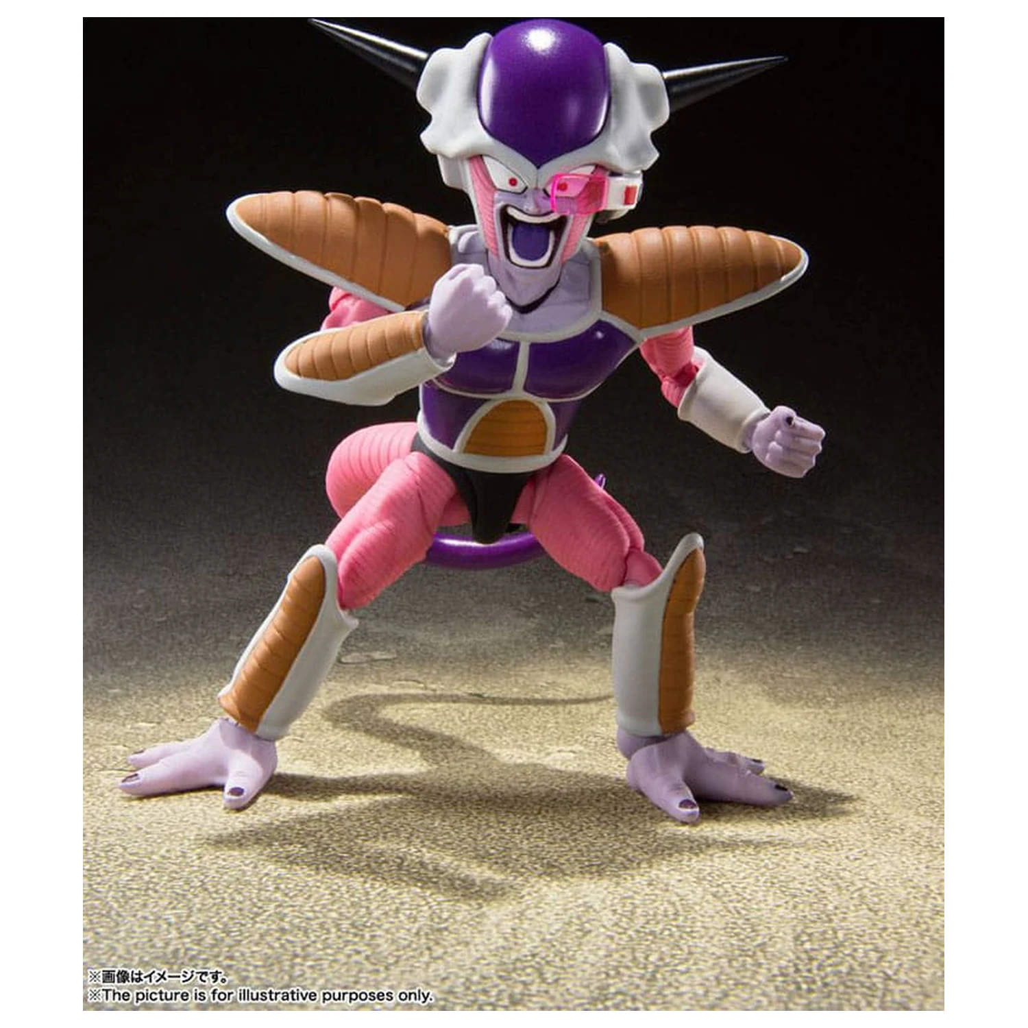 Dragon Ball Z S.H. Figuarts akciófigura Frieza (First Form) & Frieza Pod Reissue 11 cm termékfotó