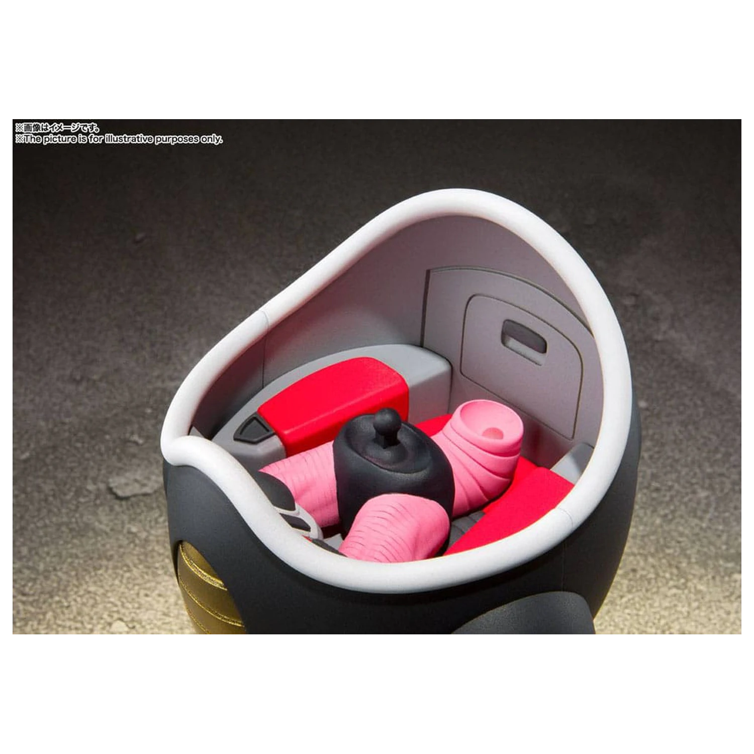 Dragon Ball Z S.H. Figuarts akciófigura Frieza (First Form) & Frieza Pod Reissue 11 cm termékfotó