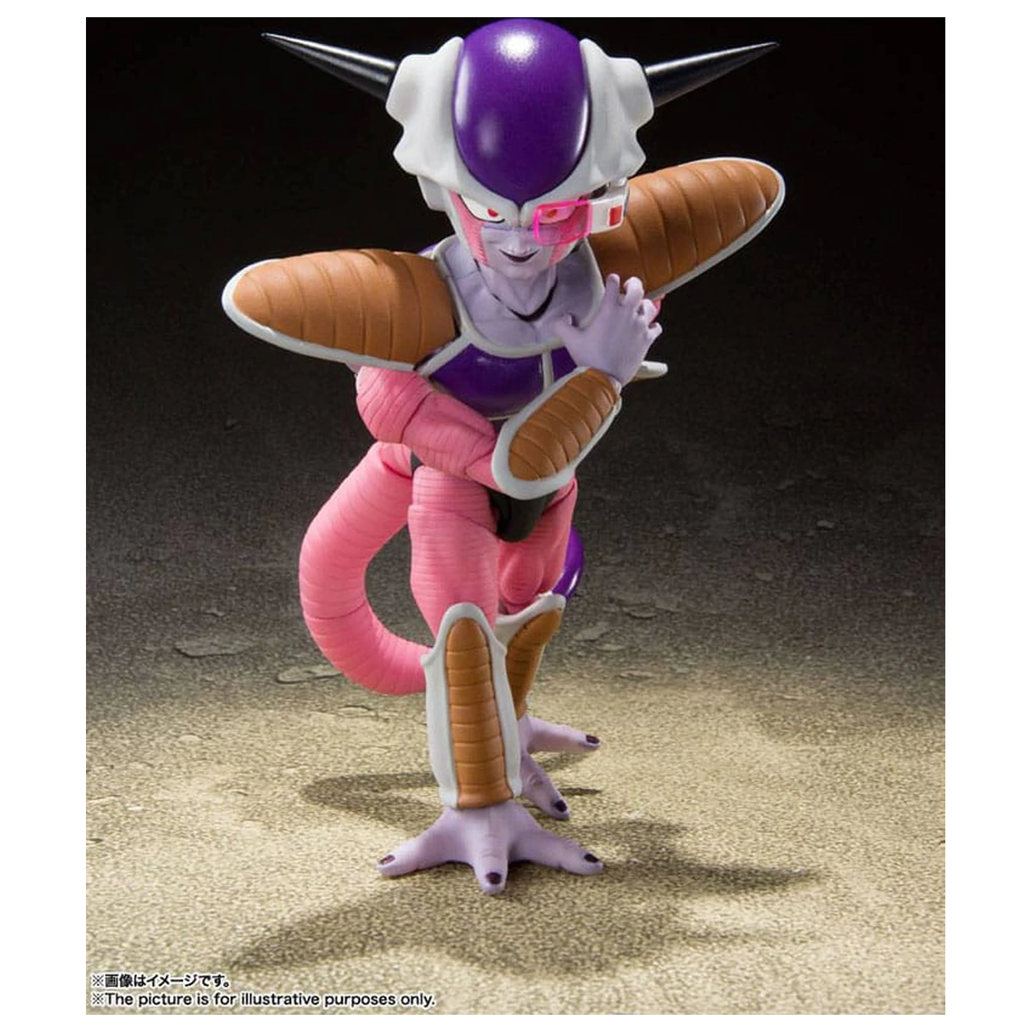 Dragon Ball Z S.H. Figuarts akciófigura Frieza (First Form) & Frieza Pod Reissue 11 cm termékfotó