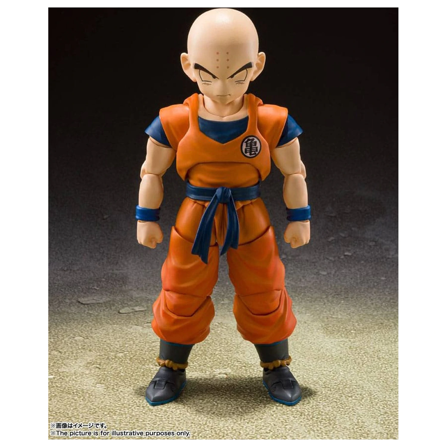 Dragon Ball Z S.H. Figuarts akciófigura Krillin-Earth's Strongest Man 12 cm termékfotó