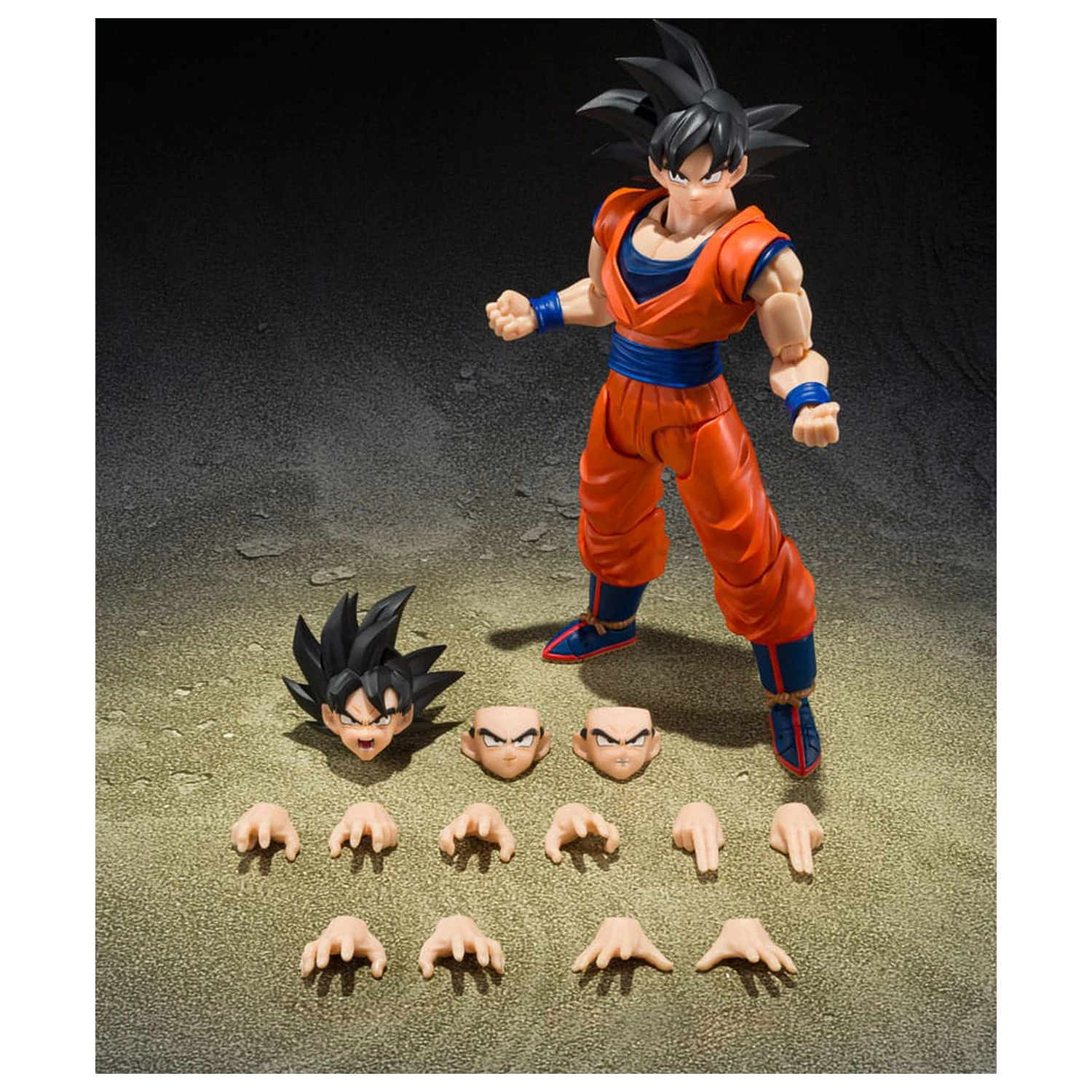 Dragon Ball Z S.H.Figuarts akciófigura Son Goku (The Kind-Hearted Saiyan) 14 cm  termékfotó