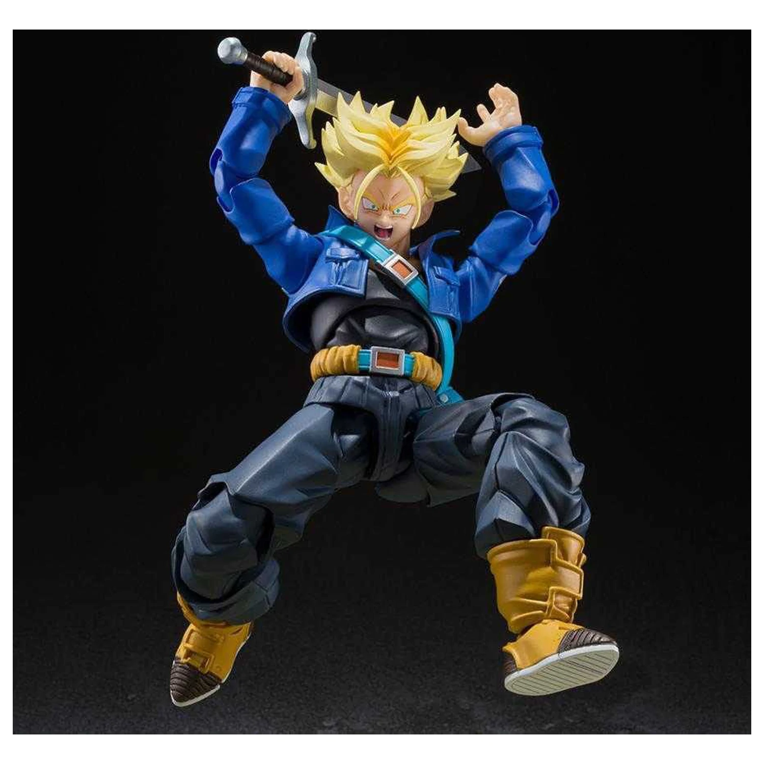 Dragon Ball Z S.H. Figuarts akciófigura Super Saiyan Trunks The Boy from the Future 14 cm termékfotó
